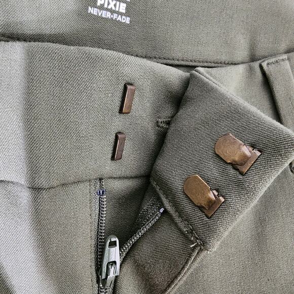 Old Navy Womens High Waisted Pixie Skinny Pants Size 20 Alpine Green 629563 - Picture 6 of 9